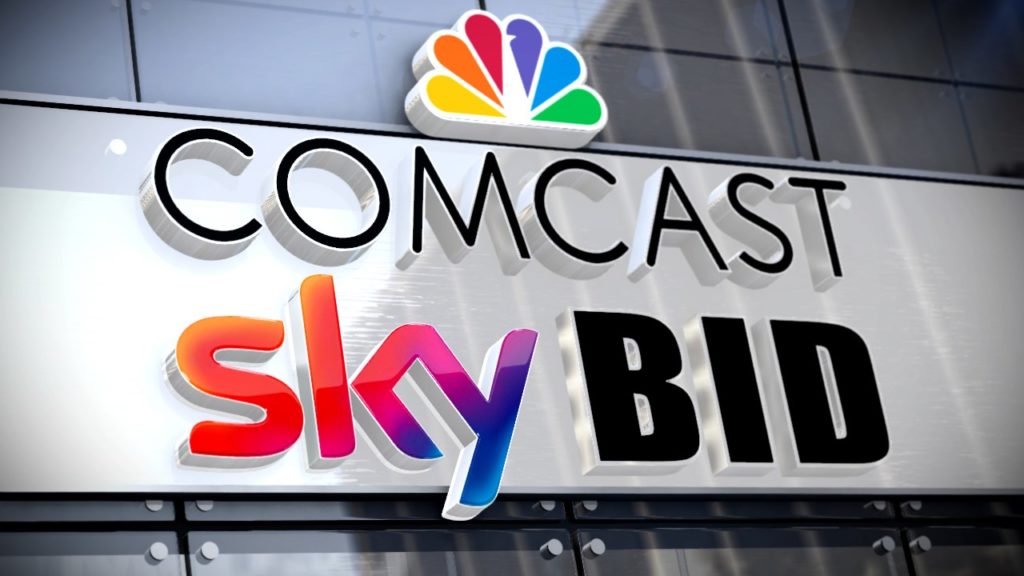 Comcast compró SKY y derrota a FOX en subasta