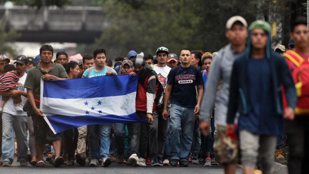 La Caravana Migrante con seis mil centroamericanos llega a Tapachula