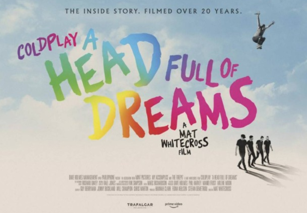 Lanza Coldplay «A Head Full Of Dreams” un documental sobre sus 20 años de carrera