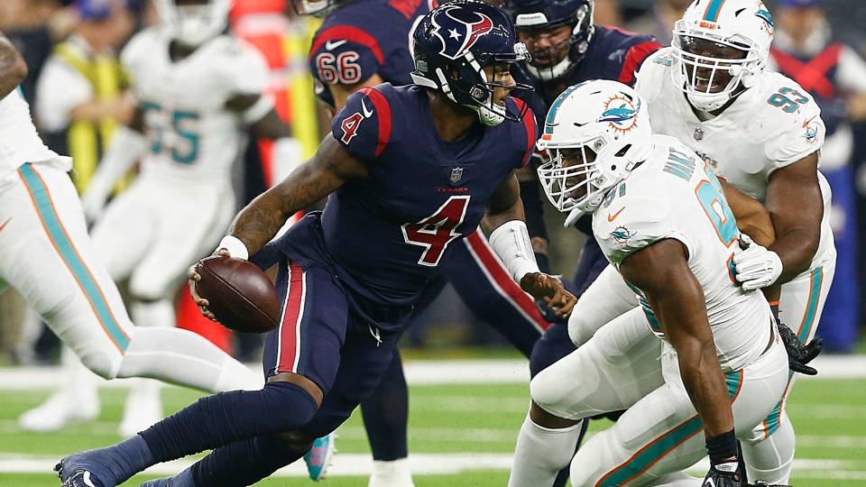 Texanos derrota 42-23 a los Dolphins, Miami se hunde por su mala defensa