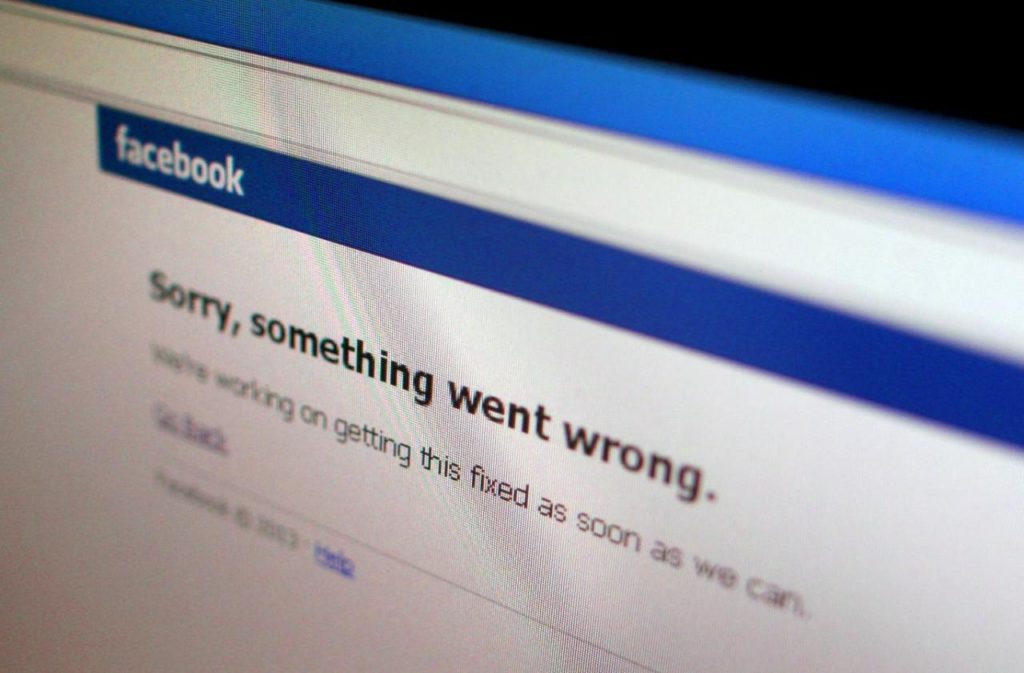 Facebook registra caída de su plataforma a nivel mundial