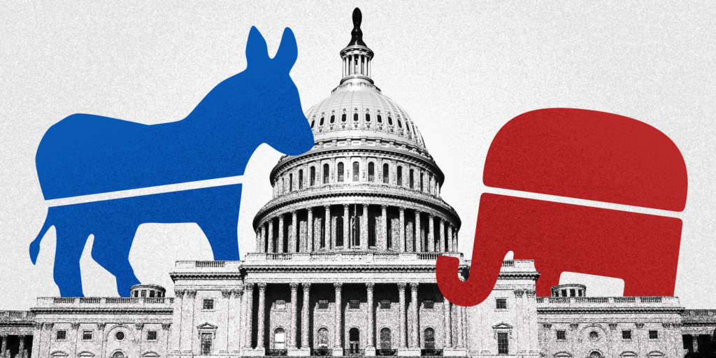 Congreso para demócratas, Senado para Republicanos en los Estados Unidos
