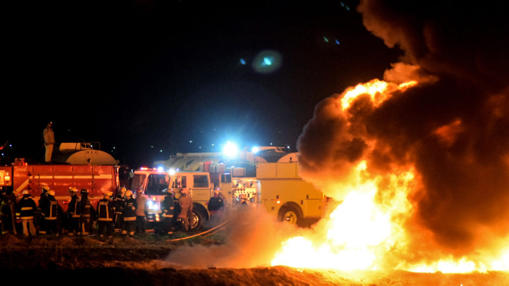 Ya son 79 las víctimas por la explosión de gasolina en Tlahuelilpan