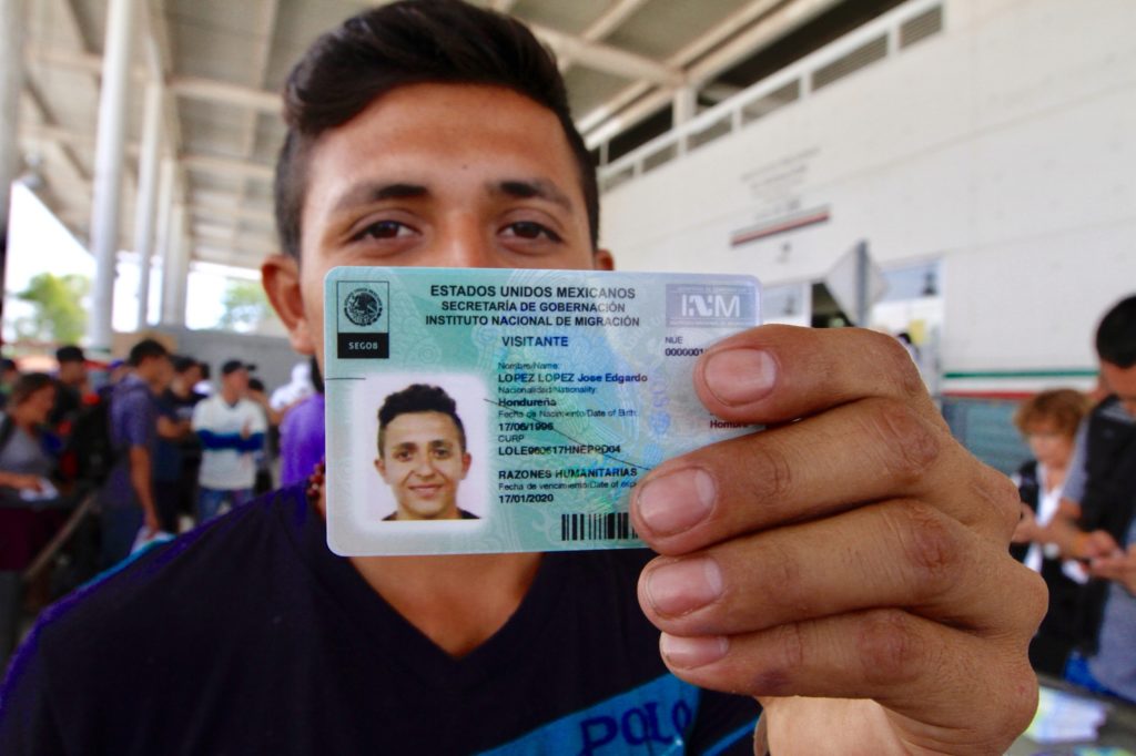 Finaliza la entrega de tarjetas humanitarias a migrantes en México
