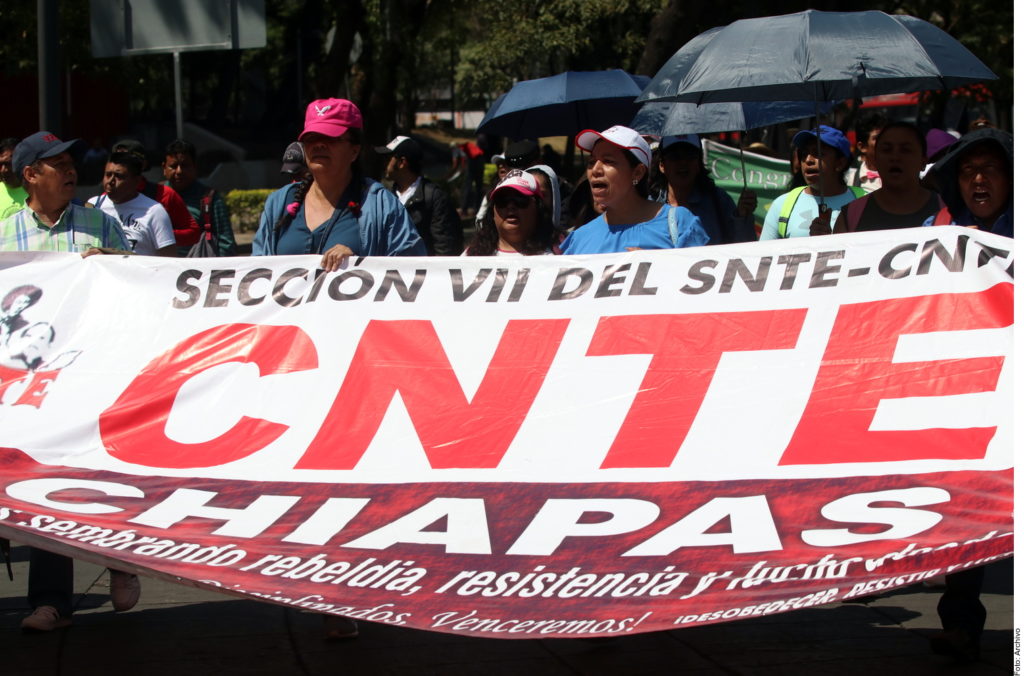 ¡Paro nacional y marchas! Así responde la CNTE ante inminente Reforma Educativa