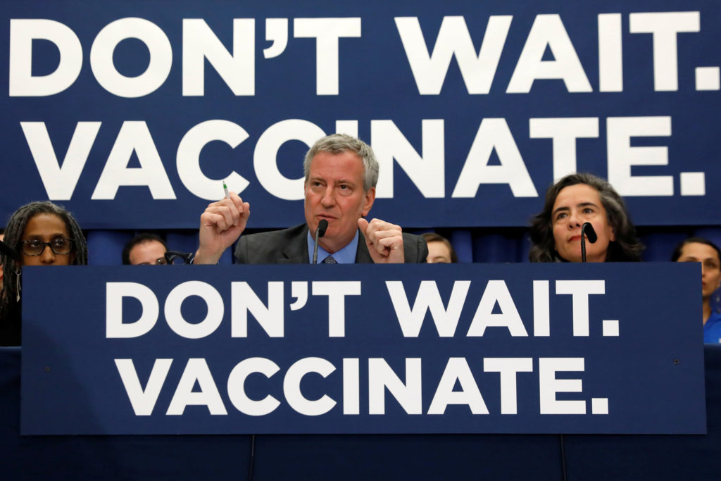 Emergencia pública en Nueva York por epidemia de sarampión