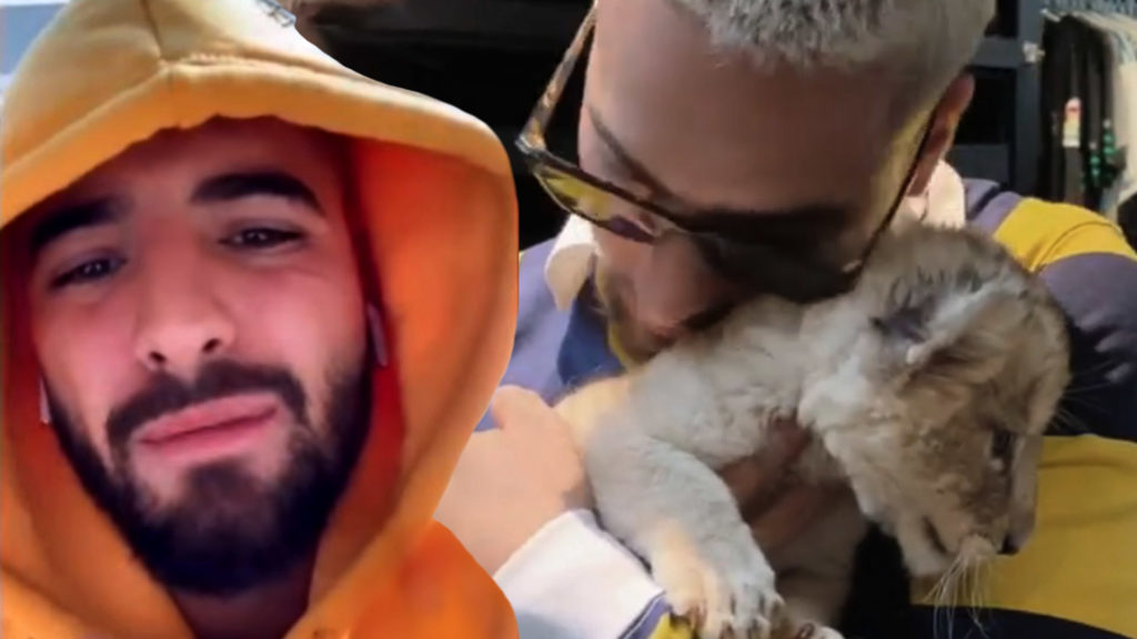 Cierra Maluma su cuenta de Instagram, lo acusan de maltrato animal