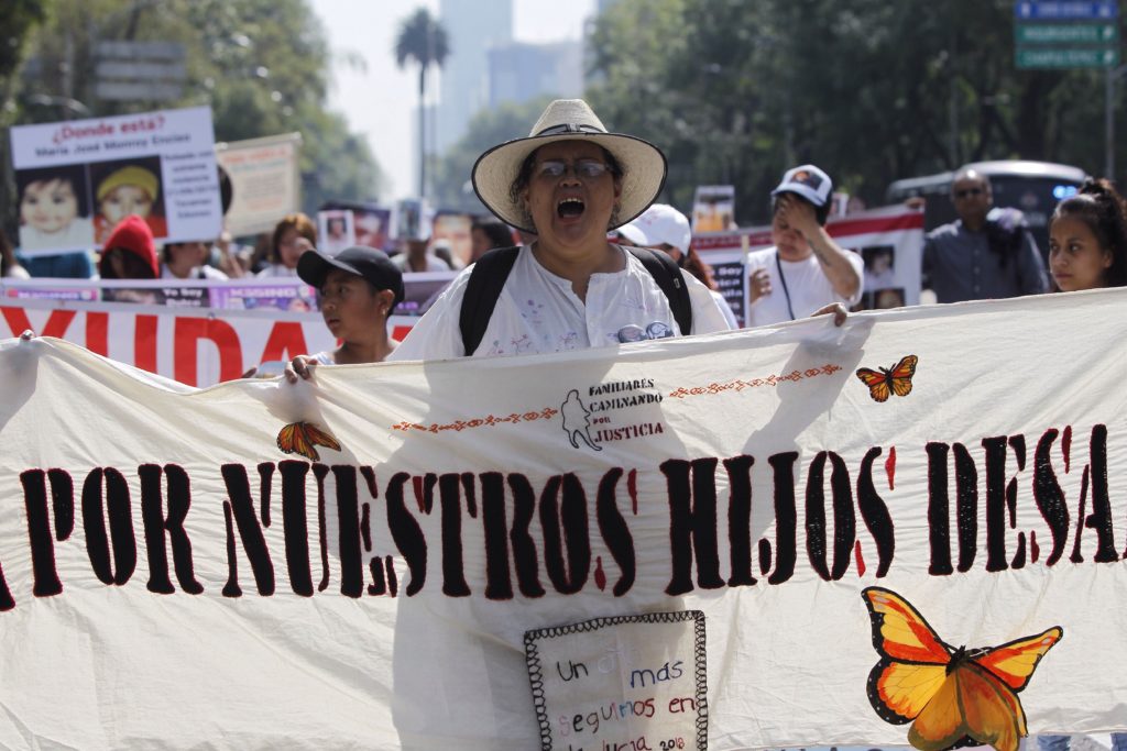 No tuvieron un feliz Día de la Madre, marchan madres de desaparecidos en CDMX