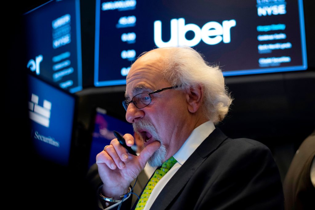 ¡Pesadilla para Uber! En su segundo día en Wall Street cae más del 10% de su valor