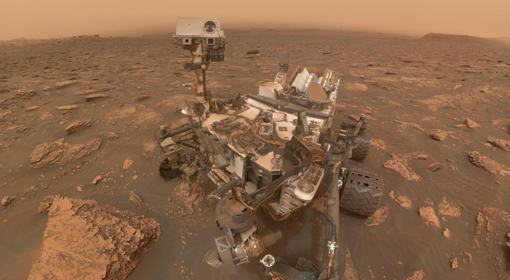 El Curiosity de la NASA encuentra signos de vida en Marte