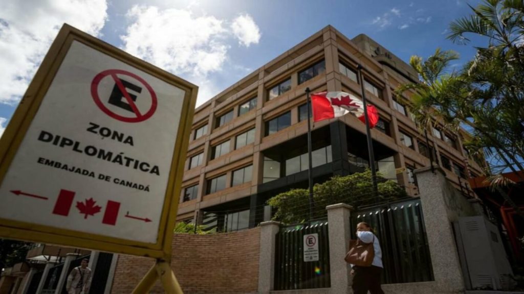 Cierra Embajada de Canadá en Venezuela y Gobierno de Maduro lo califica como acto hostil