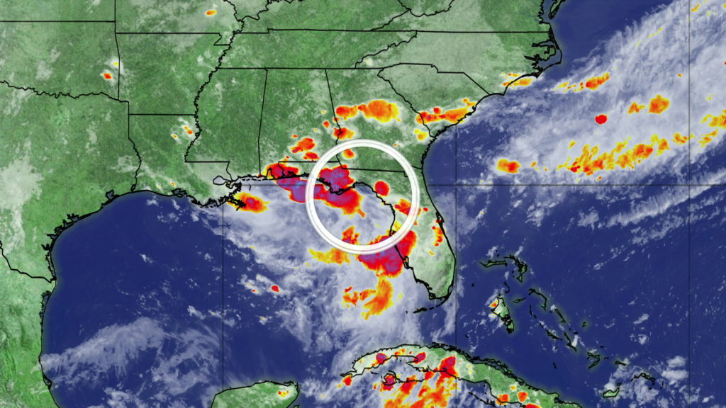 Alerta por posible formación del huracán Barry en el Golfo de México