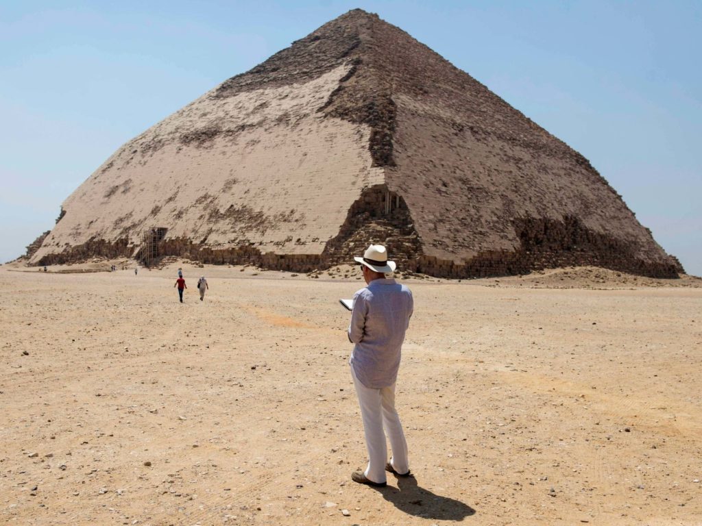 Egipto abre al público dos de sus pirámides más antiguas, una ellas la pirámide Bent