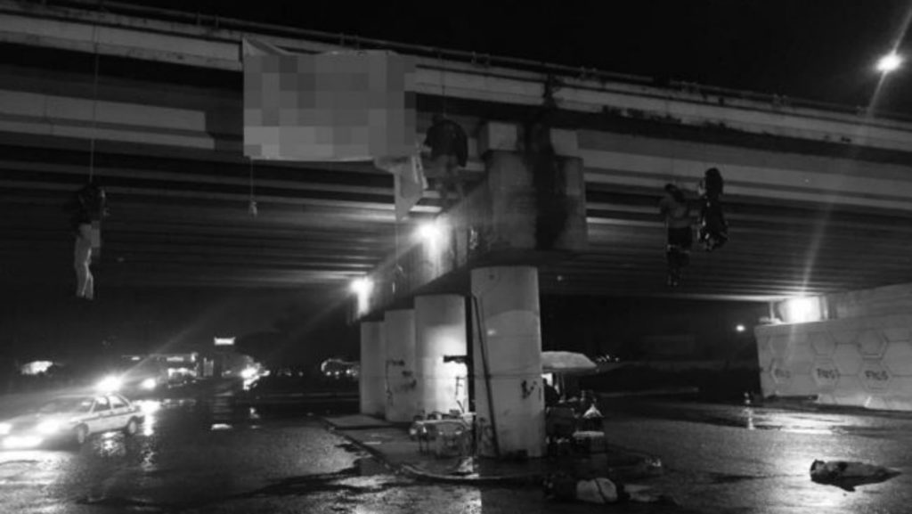 Guerra en Uruapan: dejan veinte muertos en distintos puntos de la ciudad, algunos colgados en puentes