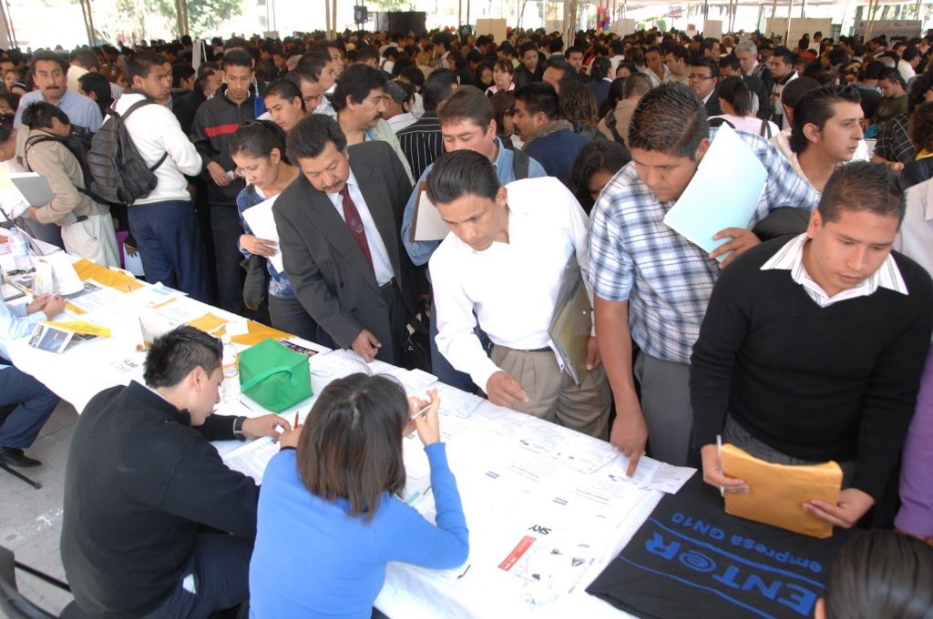 Cae 69% la generación de empleo formal en julio en México