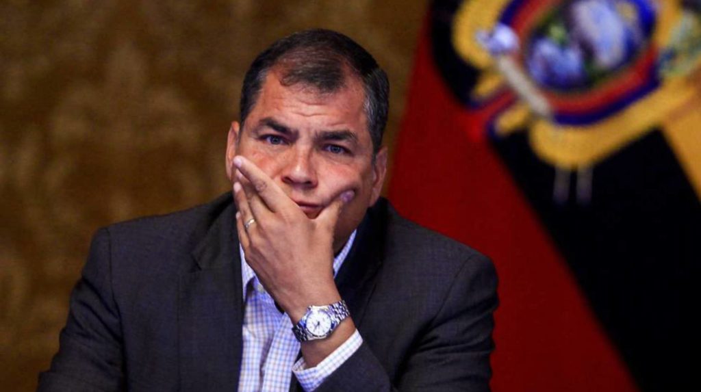 ¡Cárcel! Juez ordena prisión preventiva contra Rafael Correa ex presidente de Ecuador