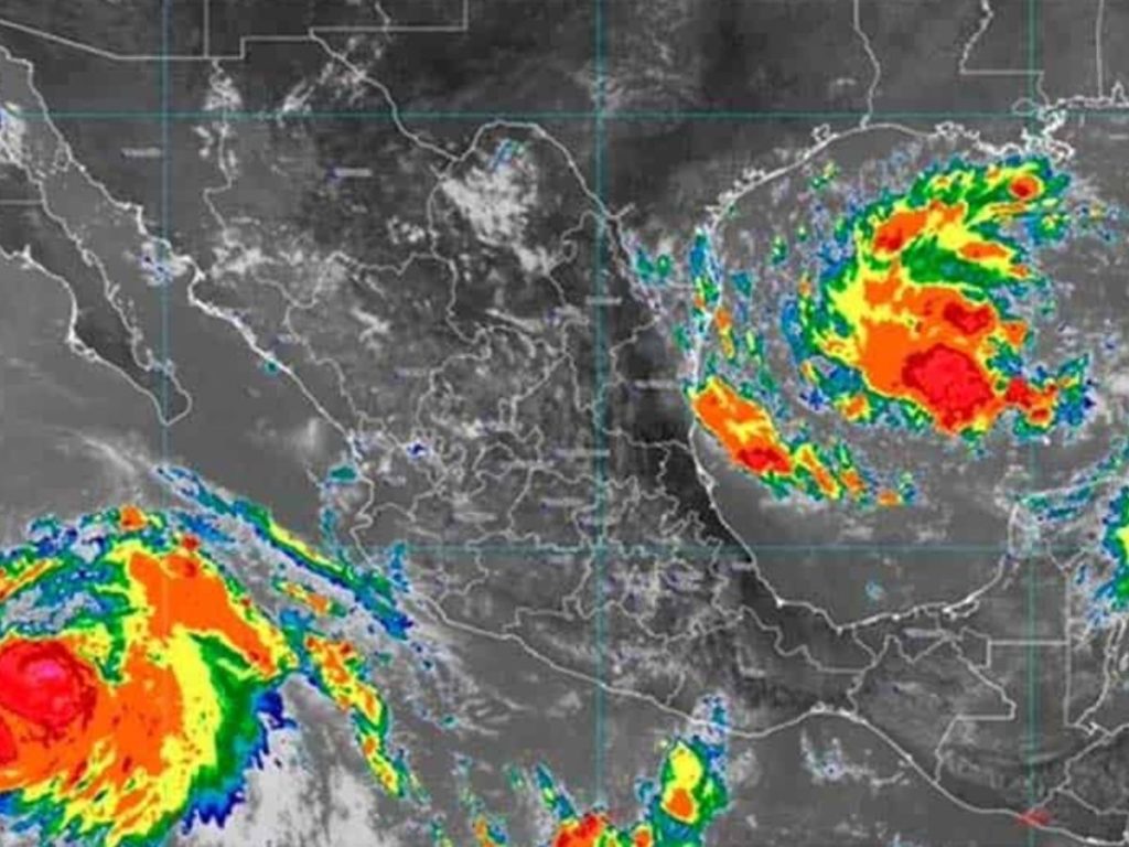 Se convierte Juliette en huracán y afecta con lluvias el occidente de México