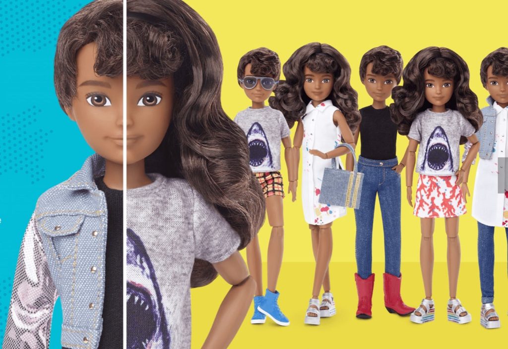 Lanza Mattel muñecas de género neutro: las puedes vestir de mujeres o de hombres