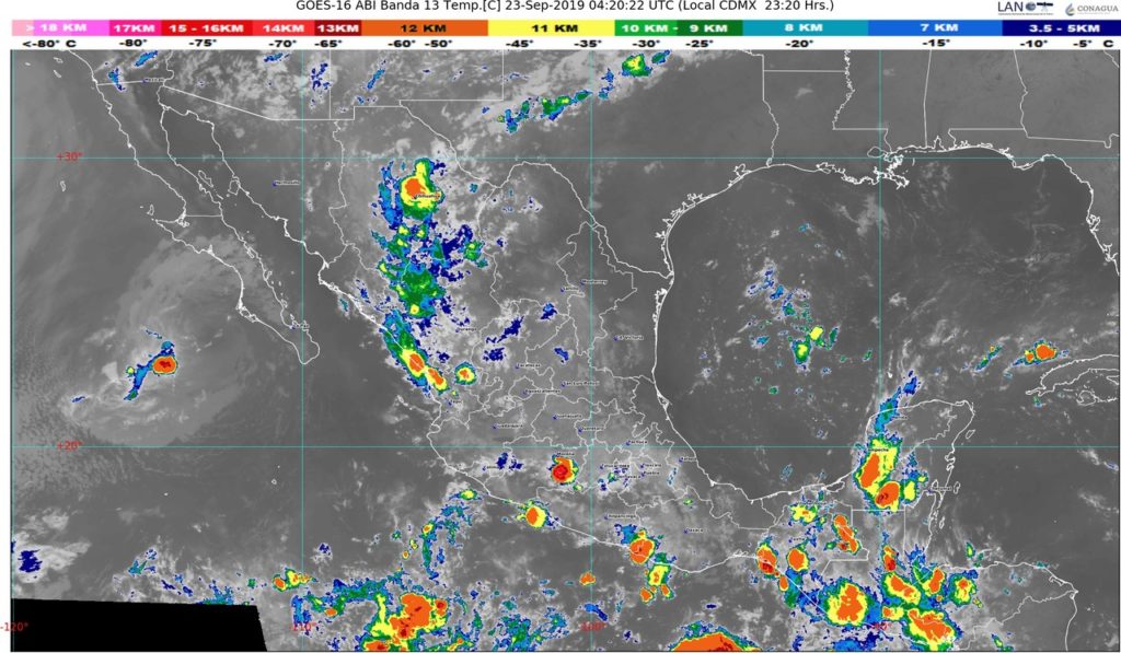 Llega Otoño con Frente Frío y traerá lluvias en la República Mexicana