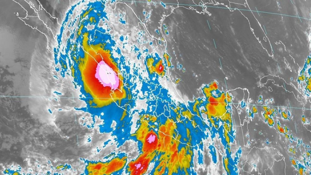 Narda se fortalece y es de nuevo tormenta tropical, seguirán las lluvias