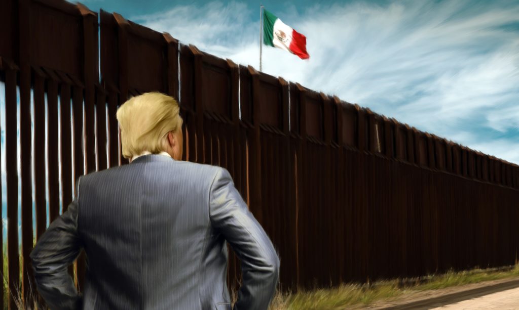Cuando ves lo que pasa en la frontera la gente entiende el por qué del muro: Trump