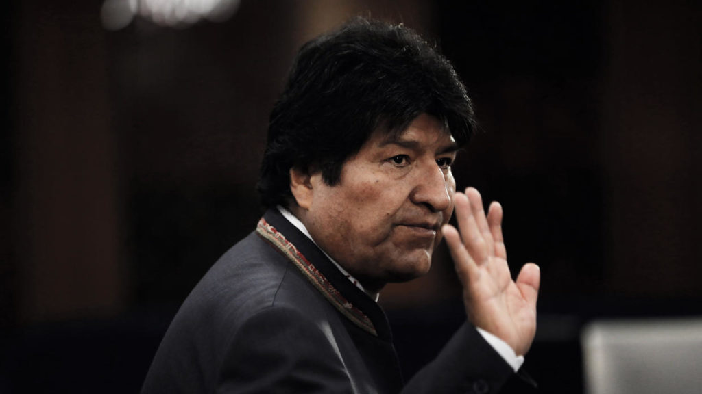 Va Gobierno de Bolivia por Evo Morales, emitirán orden de aprehensión