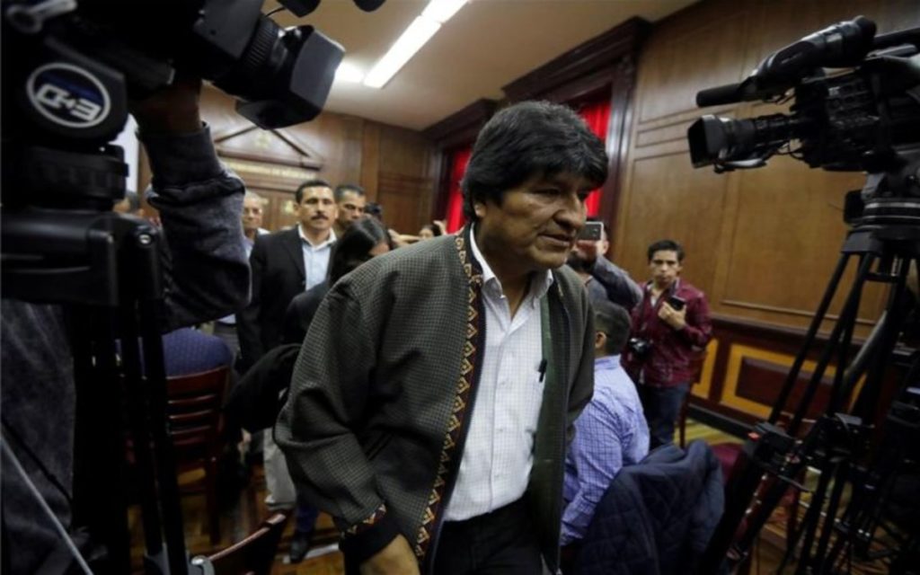 Evo Morales salió de México con destino a Cuba, quiere instalarse en Argentina