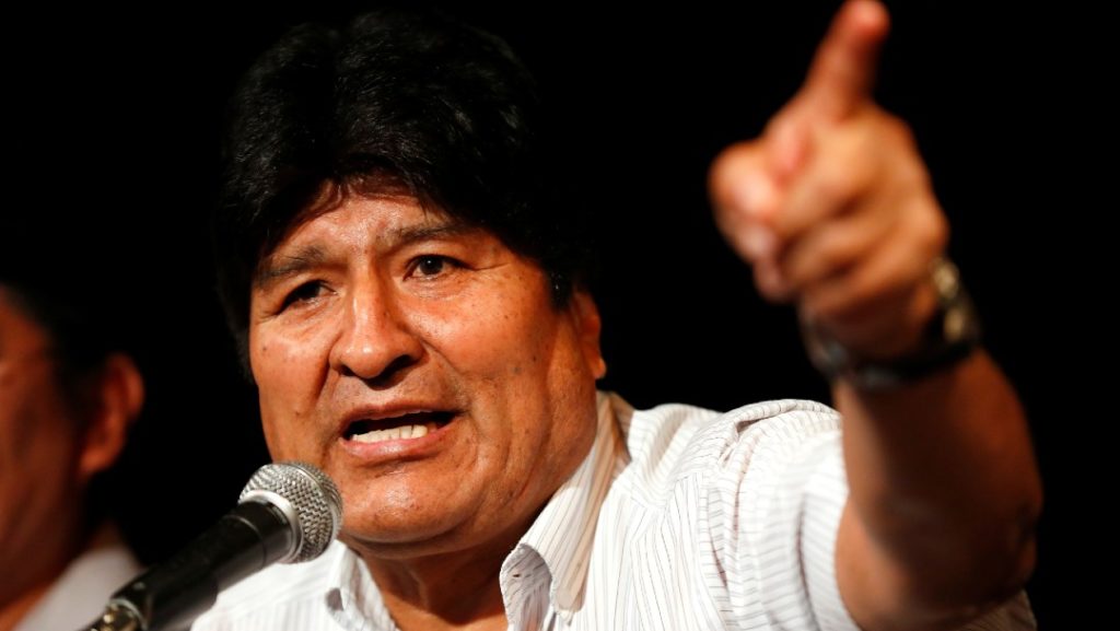Dictan en Bolivia orden de aprehensión contra Evo Morales