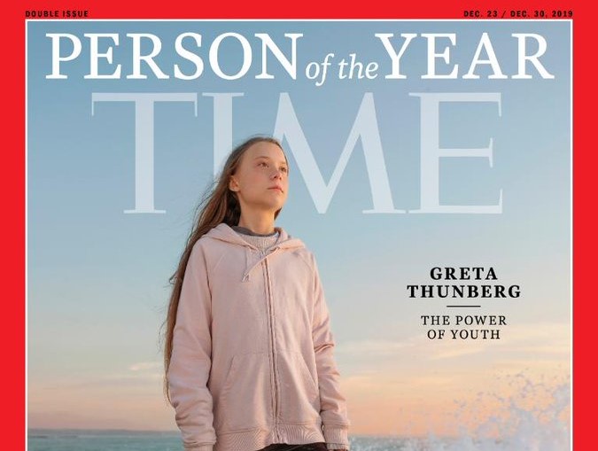Greta Thunberg es el personaje del año para la revista Time