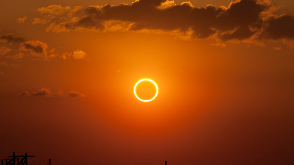 Este 26 de diciembre habrá eclipse solar con anillo de fuego