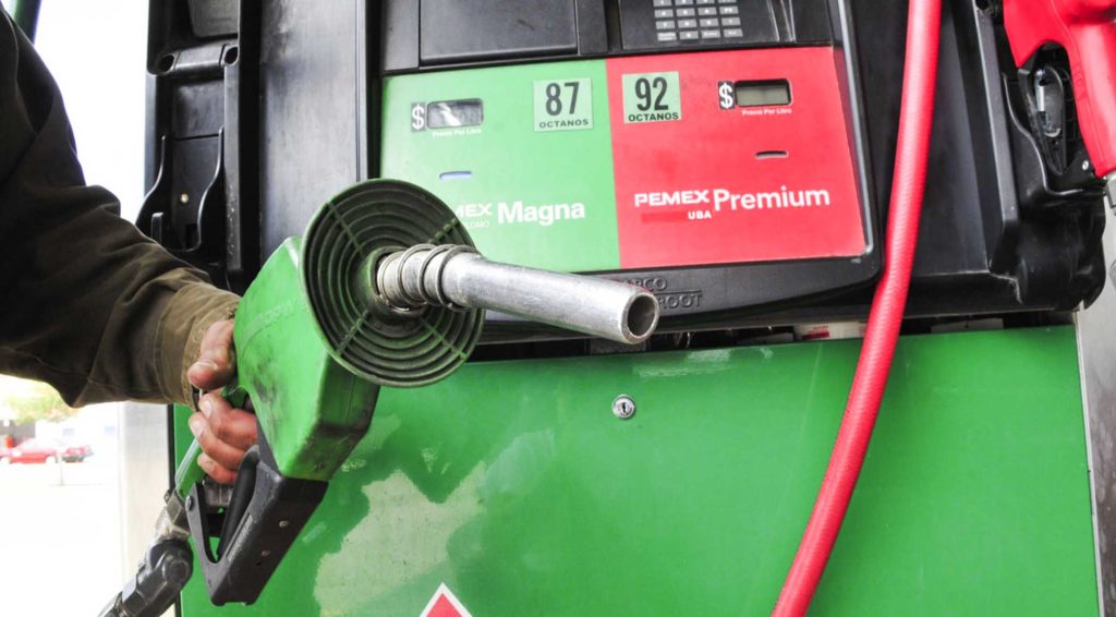 Subió en México 5.6% el precio de la gasolina Magna en todo el 2019