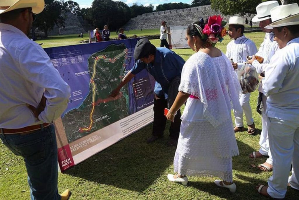Tren Maya: pobladores indígenas de Calakmul consiguen suspensión provisional para evitar su construcción