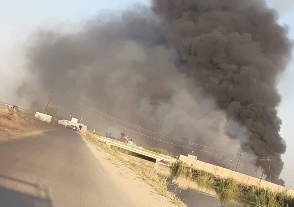 Bombardean base militar de Estados Unidos en Irak, reportan cuatro heridos