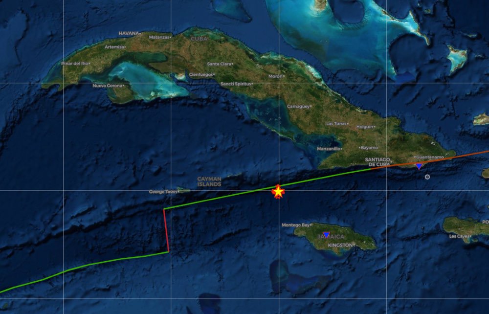 Alerta de Tsunami por sismo de 7.7 grados para Cuba, Haití y Jamaica