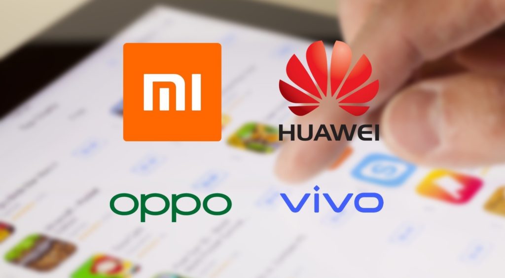 Huawei, Oppo, Vivo y Xiaomi se unen para combatir a Google Play Store