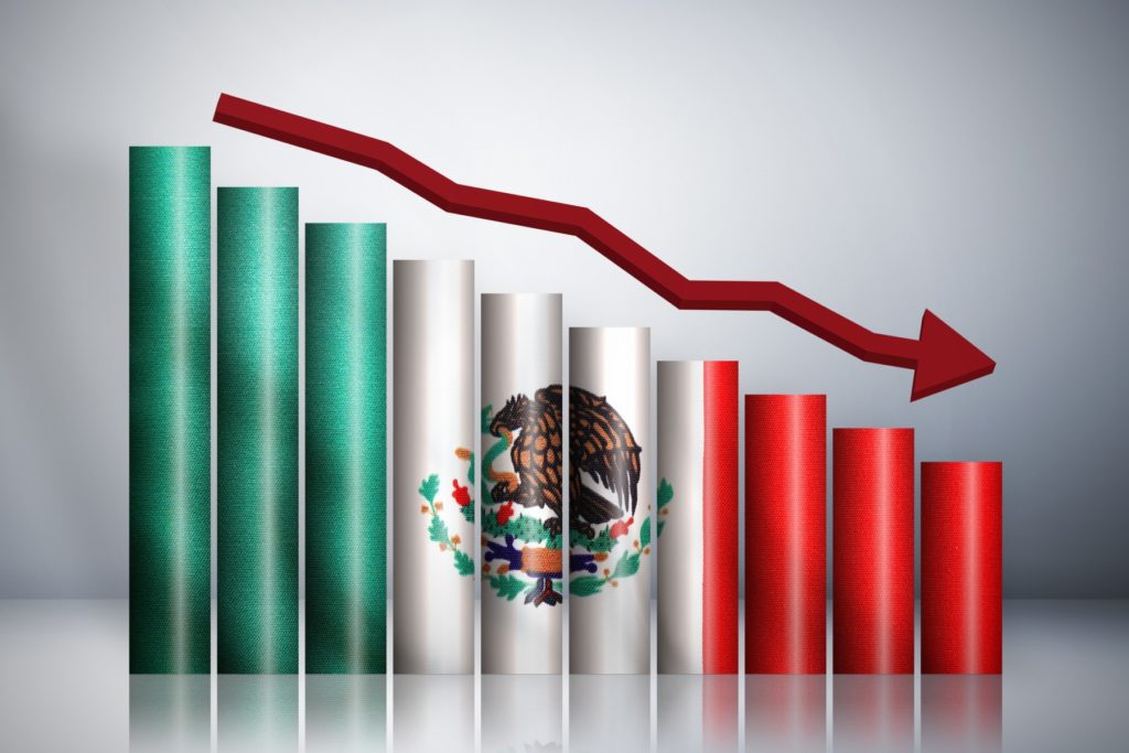 En caída libre la economía de México, bajará 6.6% advierte Fondo Monetario Internacional