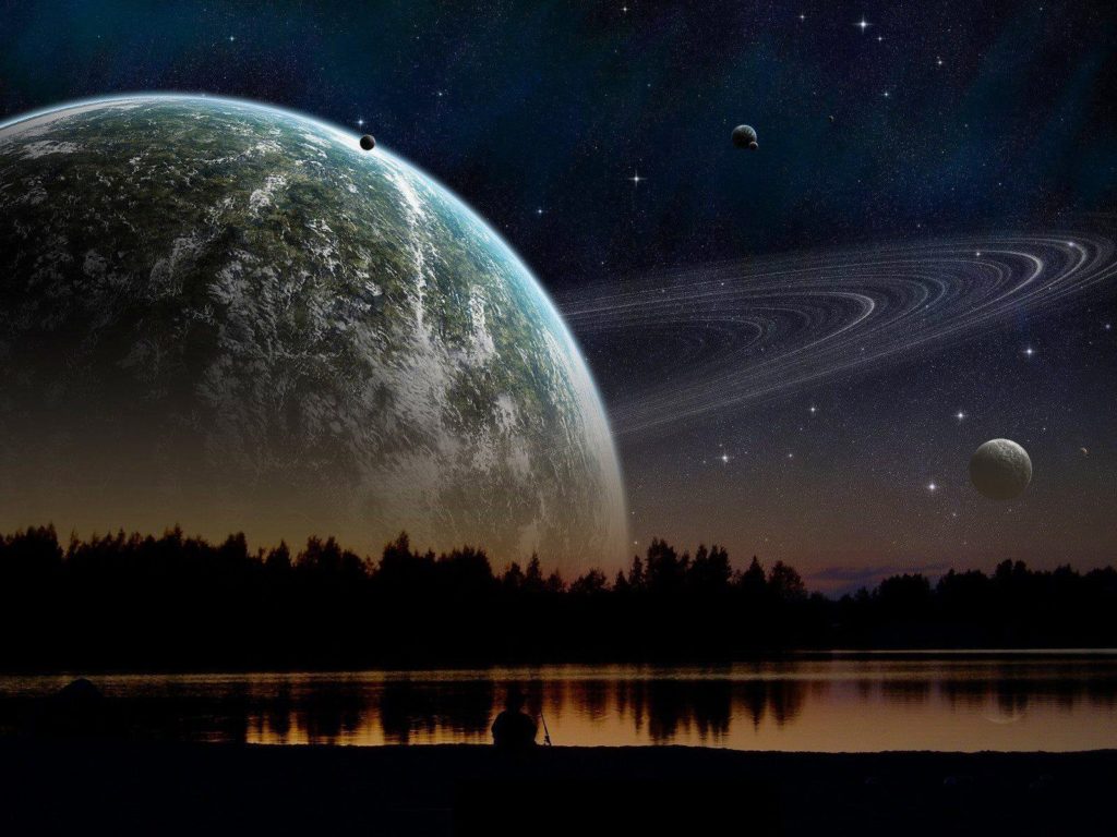 Cautivadora imagen muestra a la Luna… ¡Disfrazada de Saturno!