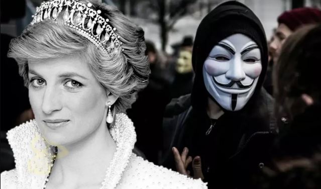 Anonymous expone red de trata de Epstein, asesinato de Lady Di por órdenes de la Corona y más