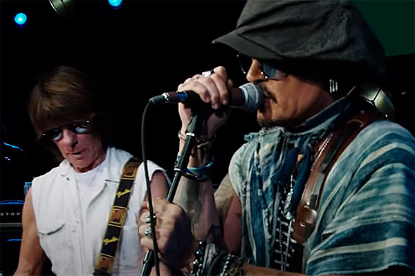 Johnny Depp sale de su aislamiento y presenta Isolation a dúo con Jeff Beck (Video)