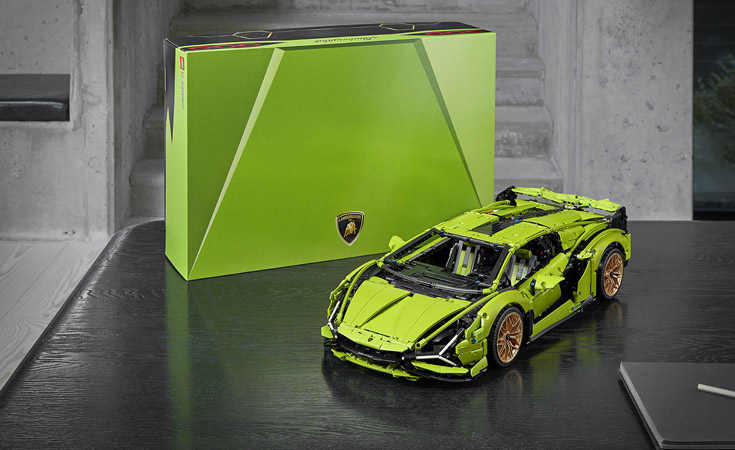 Un hermoso Lamborghini Sian FKP 37 es la nueva estrella de LEGO Limited Edition