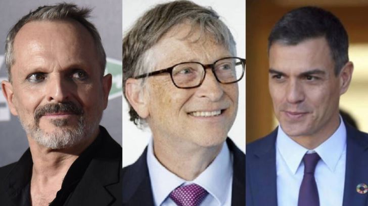 Miguel Bosé acusa a Bill Gates de querer controlar al mundo a través del 5G