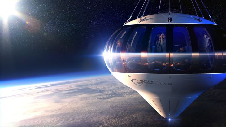 Turismo espacial: Viajes al espacio en globos aerostáticos