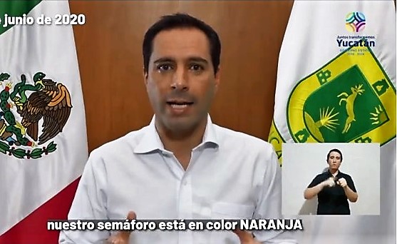 Yucatán tiene otros datos y cambia Mauricio Vila su semáforo de rojo a naranja