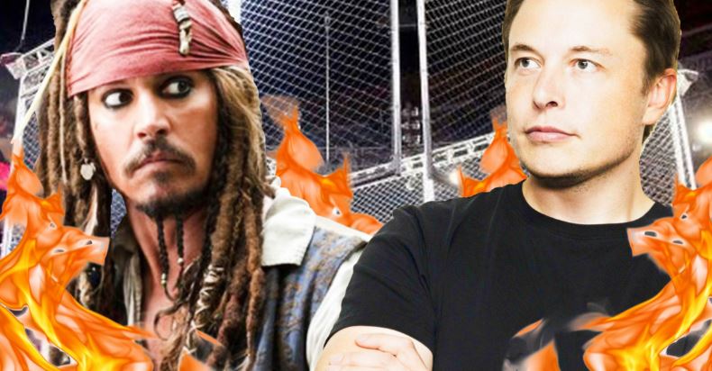 ¡Hay tiro! Elon Musk desafía a Johnny Depp a una «lucha en jaula»