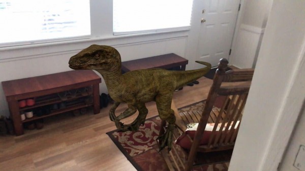 Descubre como tener dinosaurios 3D en tu sala