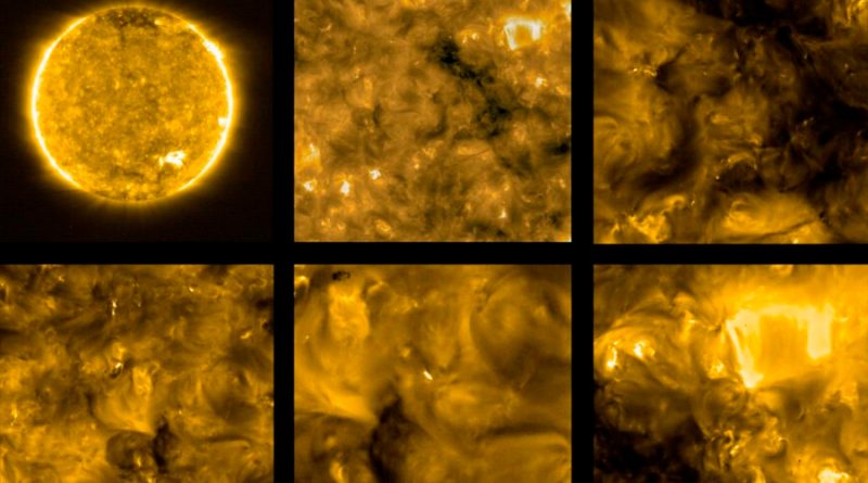 Hogueras o minierupciones del Sol, imágenes nunca antes vistas de la Sonda Solar Orbiter