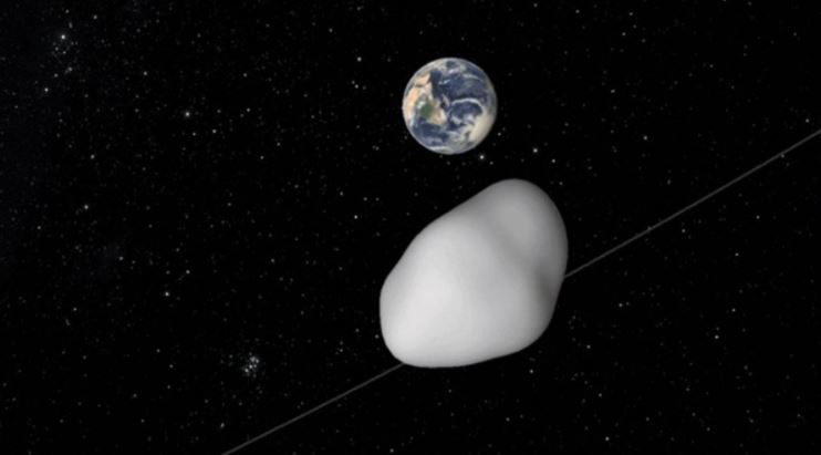 El asteroide 2011 ES4 hará su mayor acercamiento a la Tierra este 1 de septiembre