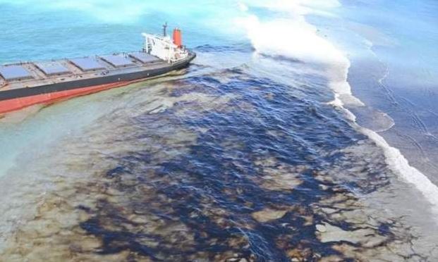 Isla Mauricio se declara en emergencia ambiental por derrame de petróleo