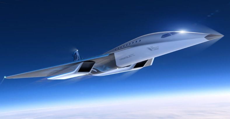 Virgin Galactic presenta super jet que viajará de Londres a Nueva York en 90 minutos