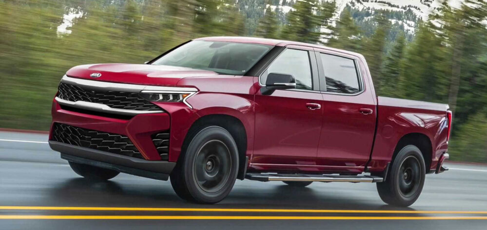 Kia planea lanzar pick up mediana para competir con Toyota Hilux y Ford Ranger